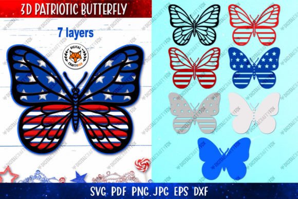 3D USA Flag Butterfly Paper Cut: A Strategic Tool for Creative Expression and Branding