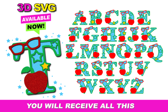 Alphabet 3D SVG Teacher: A Comprehensive Guide to Using and Downloading in a Zipped Folder