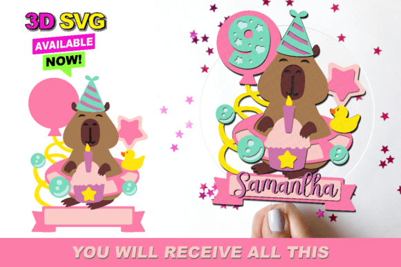 Capybara Cake Topper 3D SVG: A Strategic Tool for Creative and Business Success