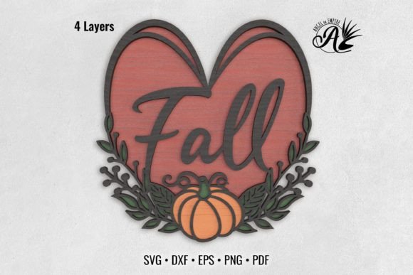 Embrace the Beauty of Fall with 3D Layered Art