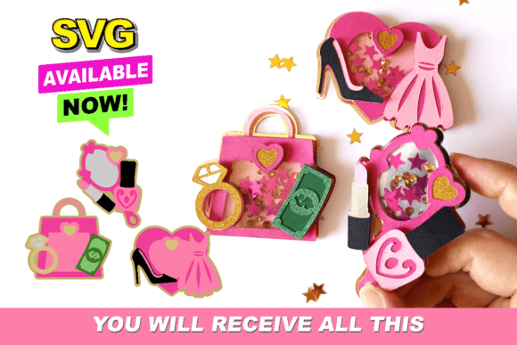 Pink Doll Stickers 3D SVG: A Creative Solution for Custom Design Projects