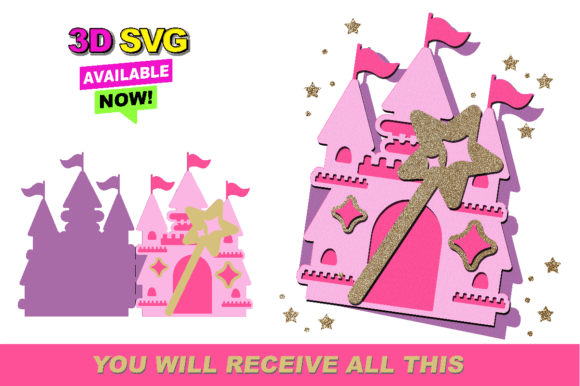 Princess Castle Card 3D: A Creative Tool for Digital and Physical Crafting