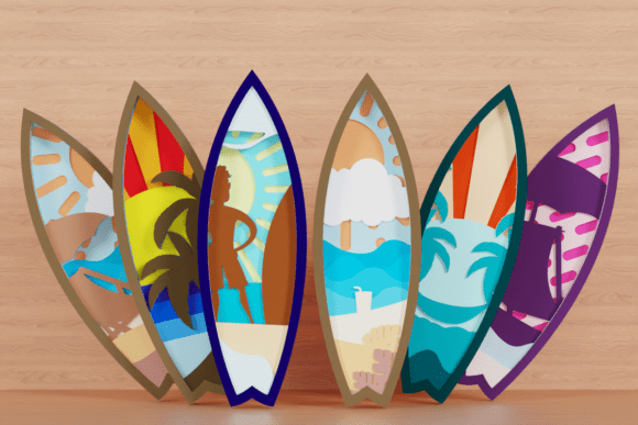Summer SVG Surfboard 3D SVG: A Creative Revolution in Digital Design